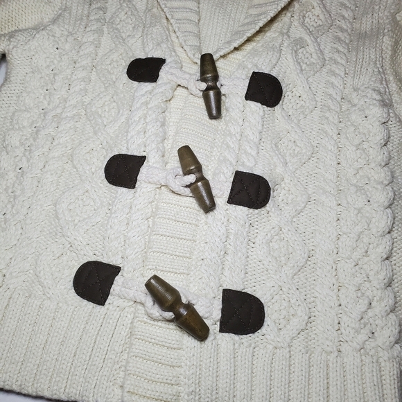 Janie And Jack Cable Knit Sweater Sz 2T - Picture 2 of 7
